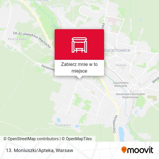 Mapa 13. Moniuszki/Apteka