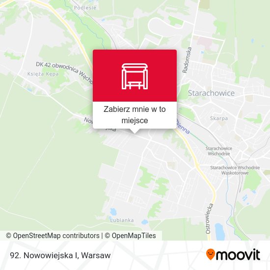 Mapa 92. Nowowiejska I