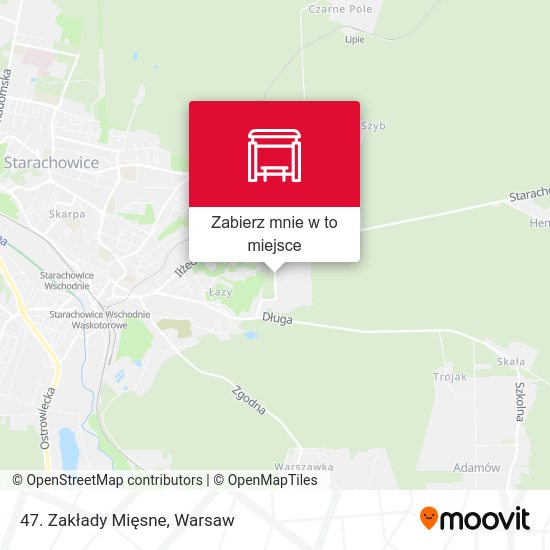 Mapa 47. Zakłady Mięsne