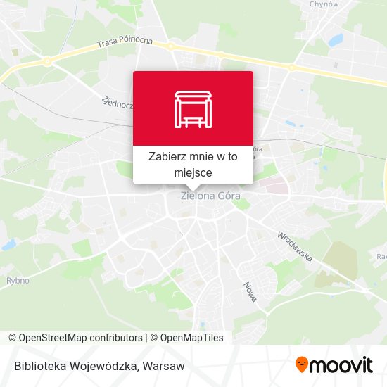 Mapa Biblioteka Wojewódzka