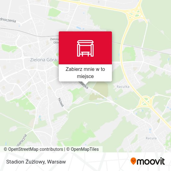 Mapa Stadion Żużlowy