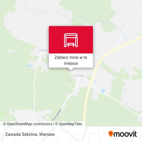 Mapa Zawada Szkolna