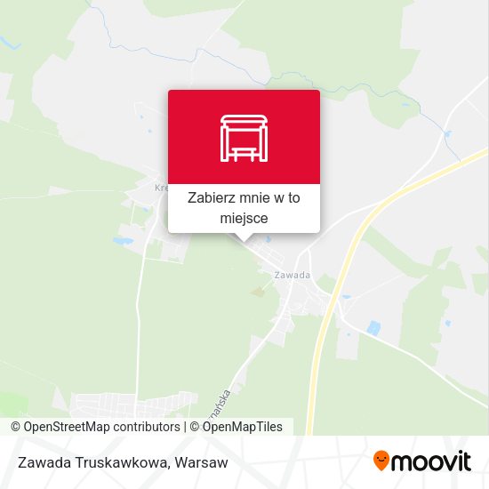 Mapa Zawada Truskawkowa