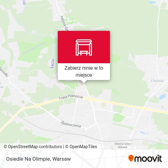 Mapa Osiedle Na Olimpie