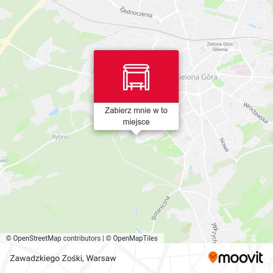 Mapa Zawadzkiego Zośki