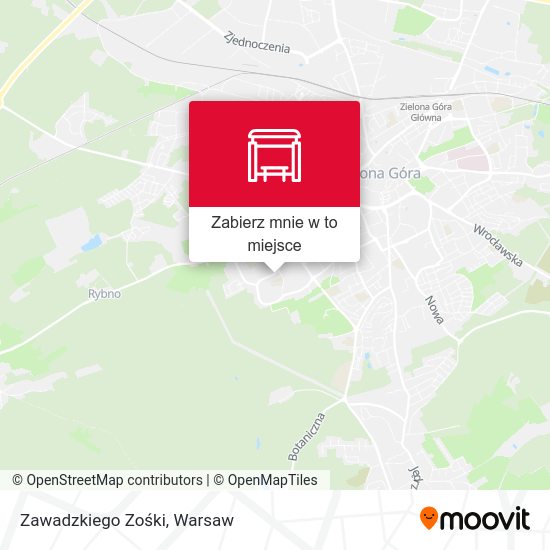 Mapa Zawadzkiego Zośki