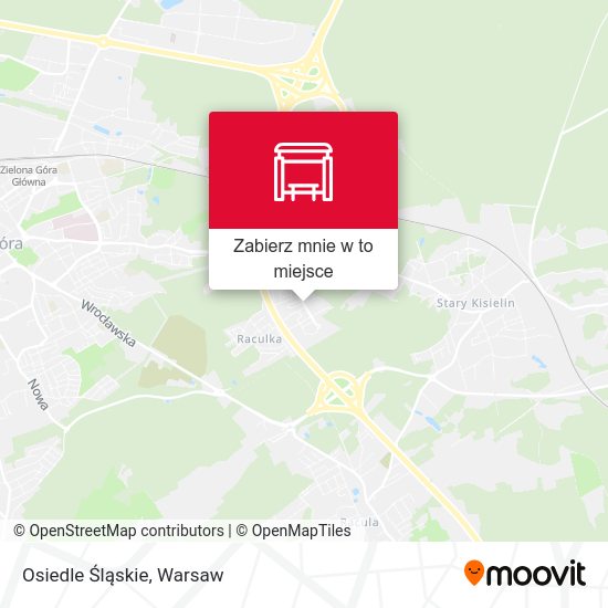 Mapa Osiedle Śląskie