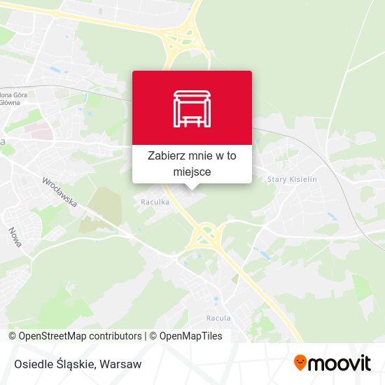 Mapa Osiedle Śląskie