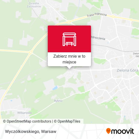 Mapa Wyczólkowskiego