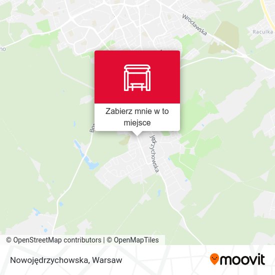 Mapa Nowojędrzychowska