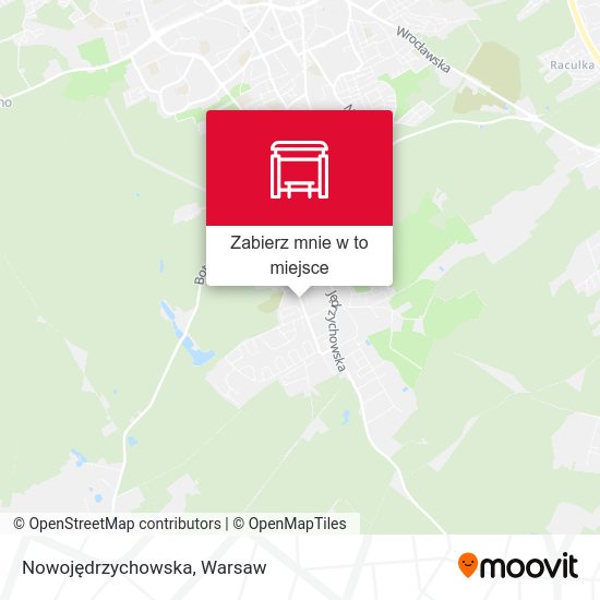 Mapa Nowojędrzychowska