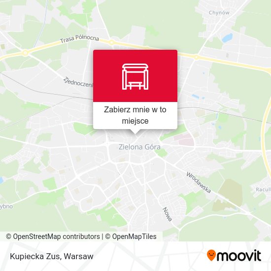 Mapa Kupiecka Zus