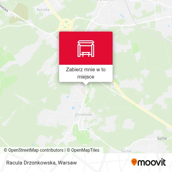 Mapa Racula Drzonkowska