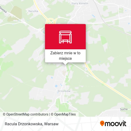 Mapa Racula Drzonkowska