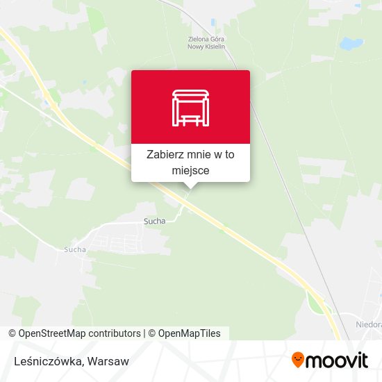 Mapa Leśniczówka