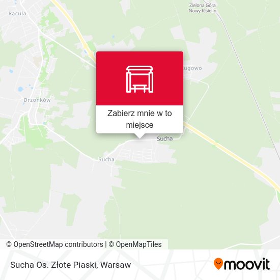 Mapa Sucha Os. Złote Piaski