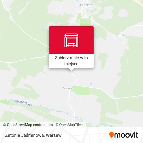 Mapa Zatonie Jaśminowa