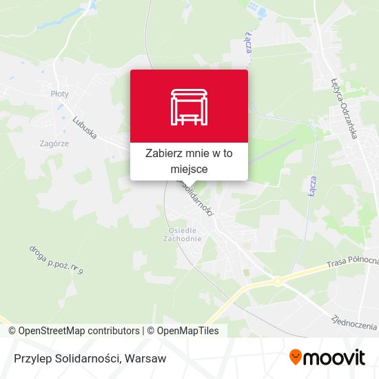 Mapa Przylep Solidarności