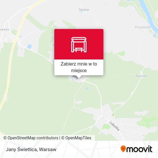 Mapa Jany Świetlica