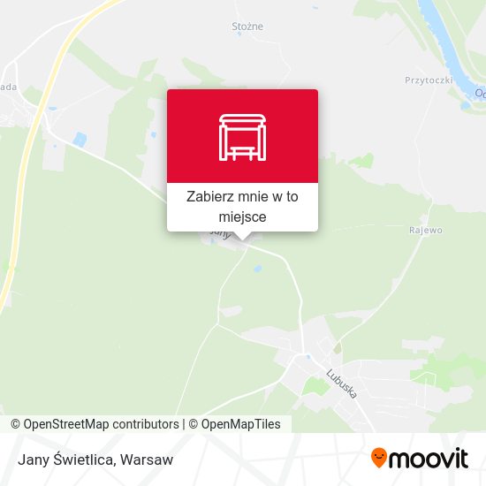 Mapa Jany Świetlica