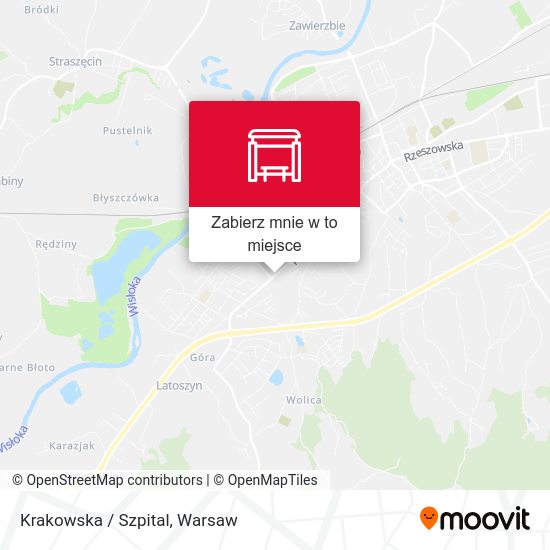 Mapa Krakowska / Szpital