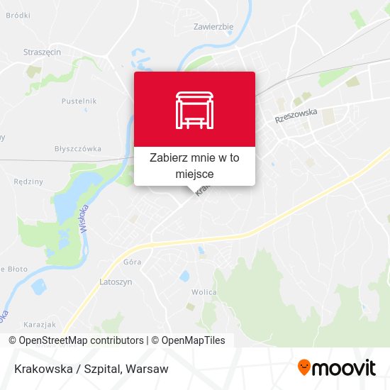 Mapa Krakowska / Szpital