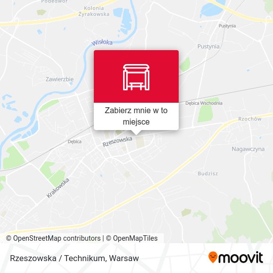 Mapa Rzeszowska / Technikum