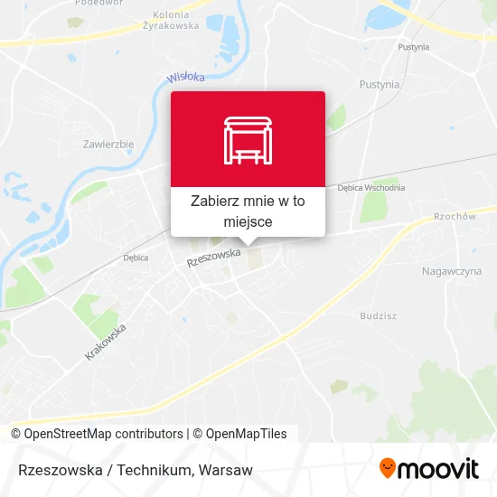 Mapa Rzeszowska / Technikum