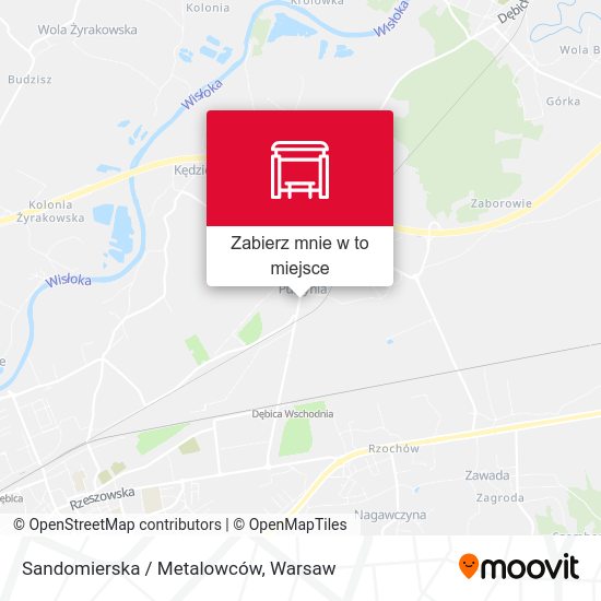 Mapa Sandomierska / Metalowców