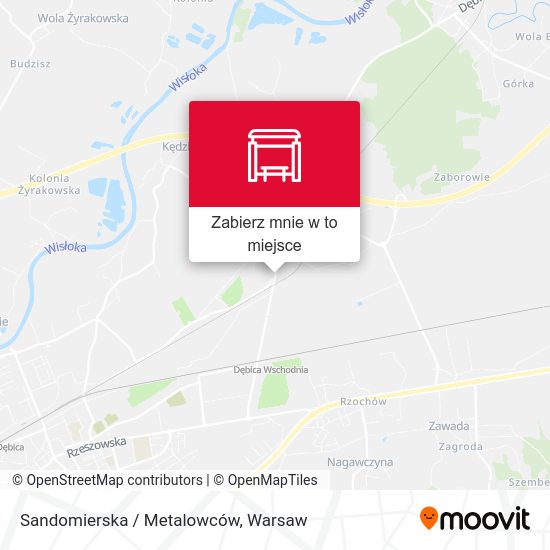 Mapa Sandomierska / Metalowców