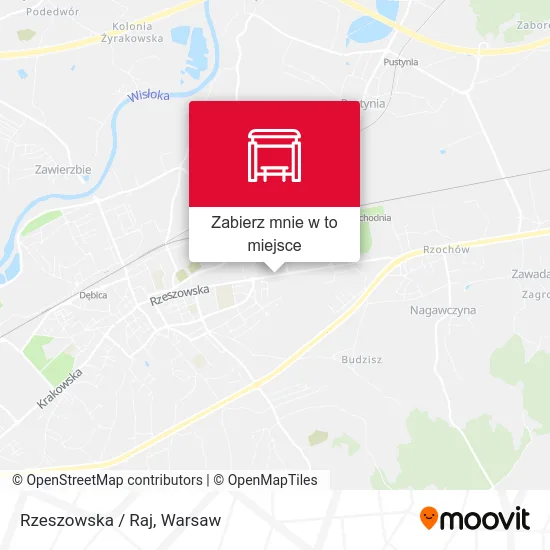 Mapa Rzeszowska / Raj