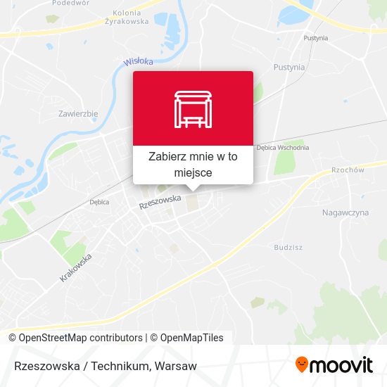 Mapa Rzeszowska / Technikum