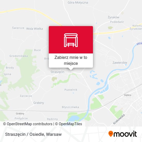 Mapa Straszęcin / Osiedle