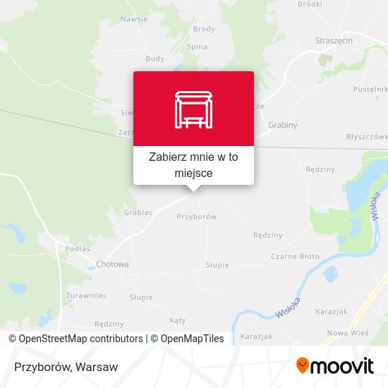 Mapa Przyborów