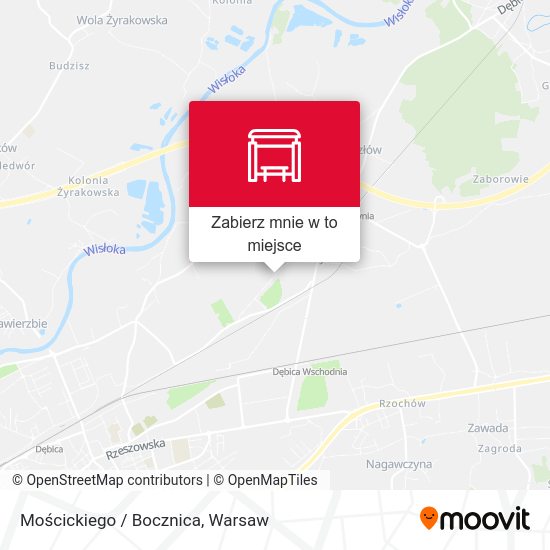 Mapa Mościckiego / Bocznica