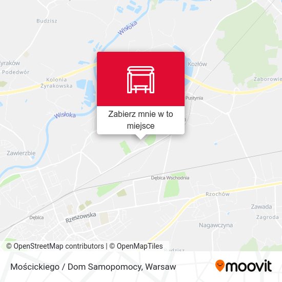 Mapa Mościckiego / Dom Samopomocy