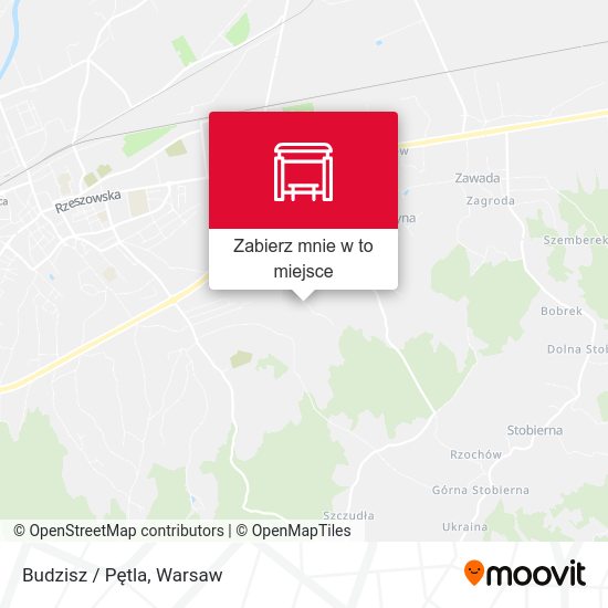 Mapa Budzisz / Pętla