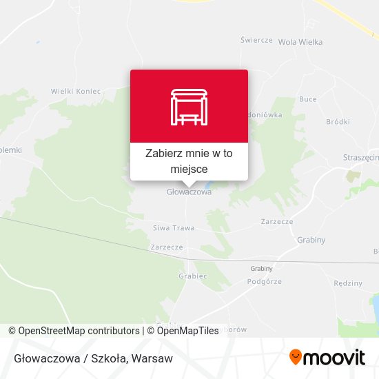 Mapa Głowaczowa / Szkoła