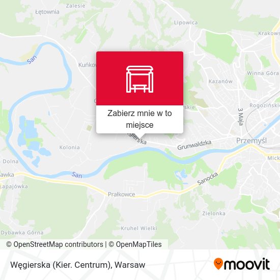 Mapa Węgierska (Kier. Centrum)