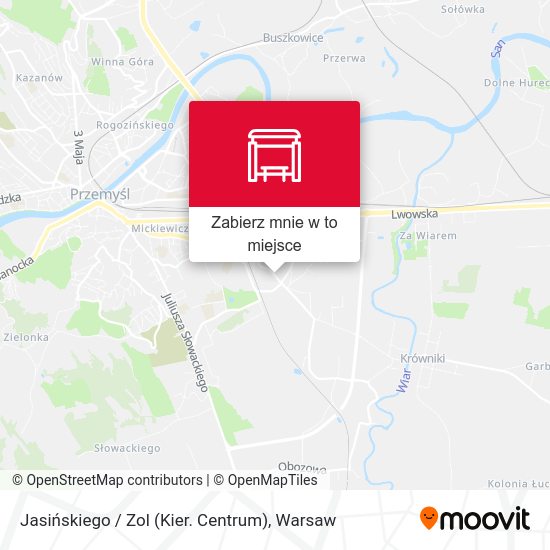 Mapa Jasińskiego / Zol (Kier. Centrum)