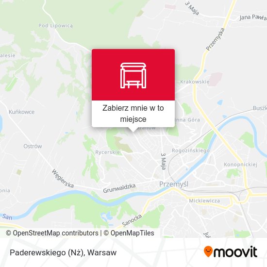 Mapa Paderewskiego (Nż)