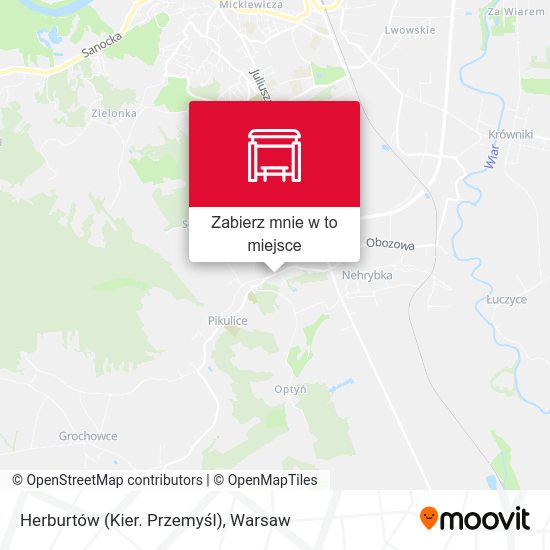 Mapa Herburtów (Kier. Przemyśl)