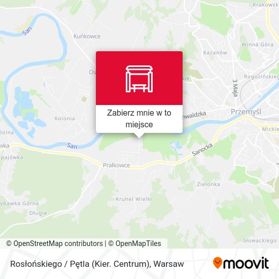 Mapa Rosłońskiego / Pętla (Kier. Centrum)