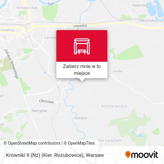 Mapa Krówniki II (Nż) (Kier. Rożubowice)