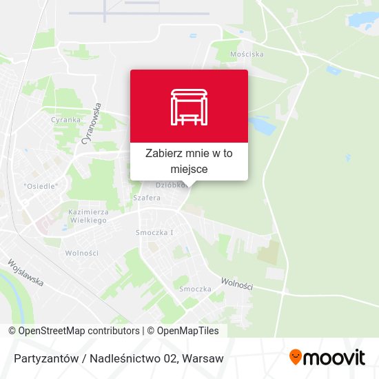 Mapa Partyzantów / Nadleśnictwo 02