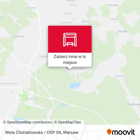 Mapa Wola Chorzelowska / OSP 04