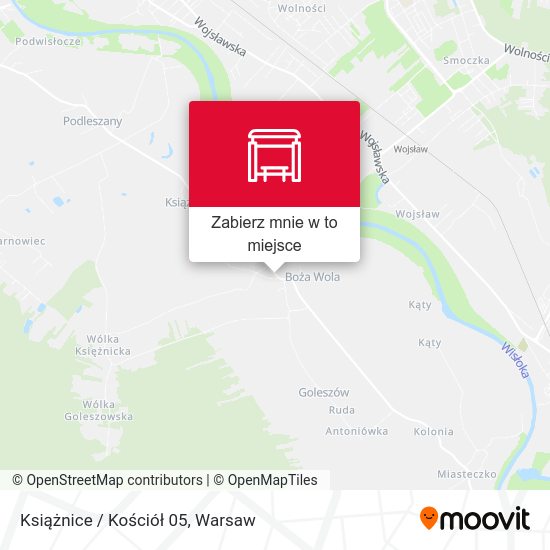 Mapa Książnice / Kościół 05