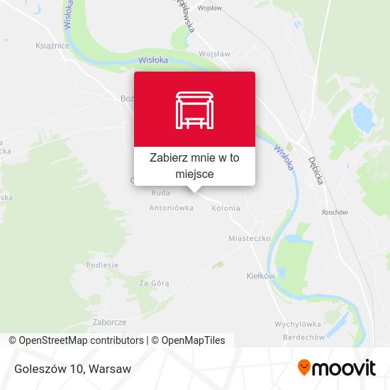 Mapa Goleszów 10