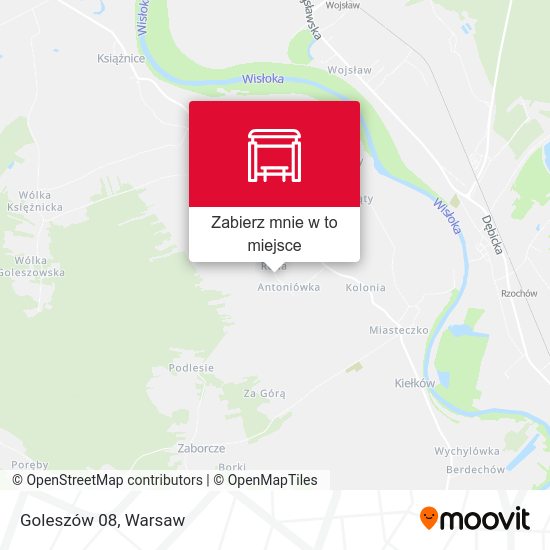 Mapa Goleszów 08