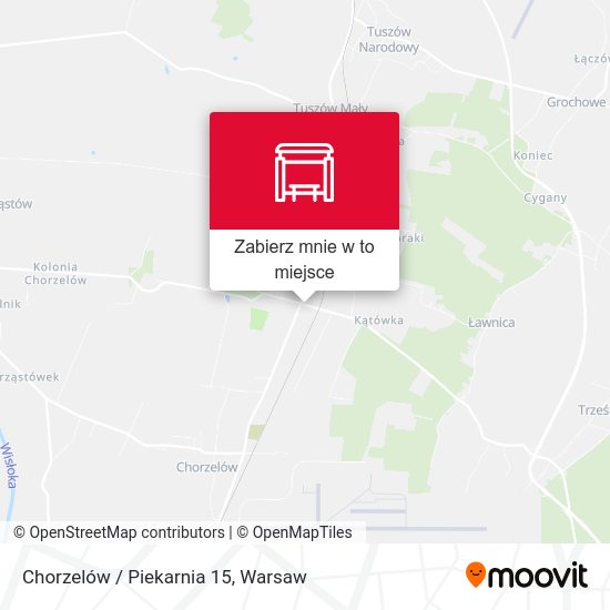 Mapa Chorzelów / Piekarnia 15